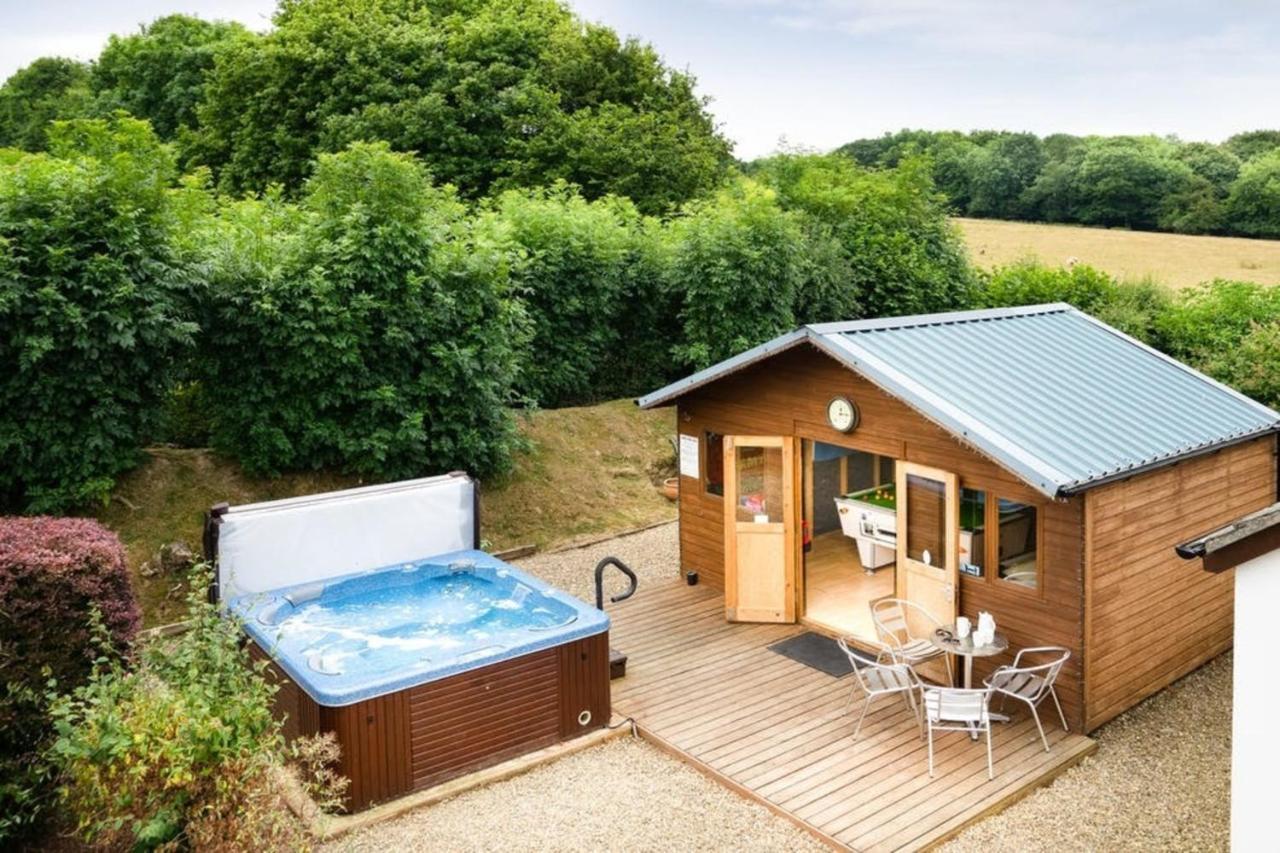 3 Bed Cottage With Hot Tub & Near New Quay Wales Llandysul Buitenkant foto